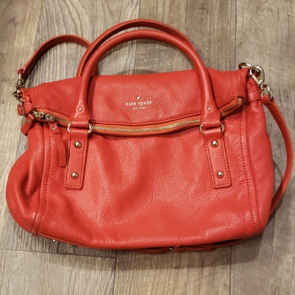 Red Kate spade purse - Picture 1 of 4